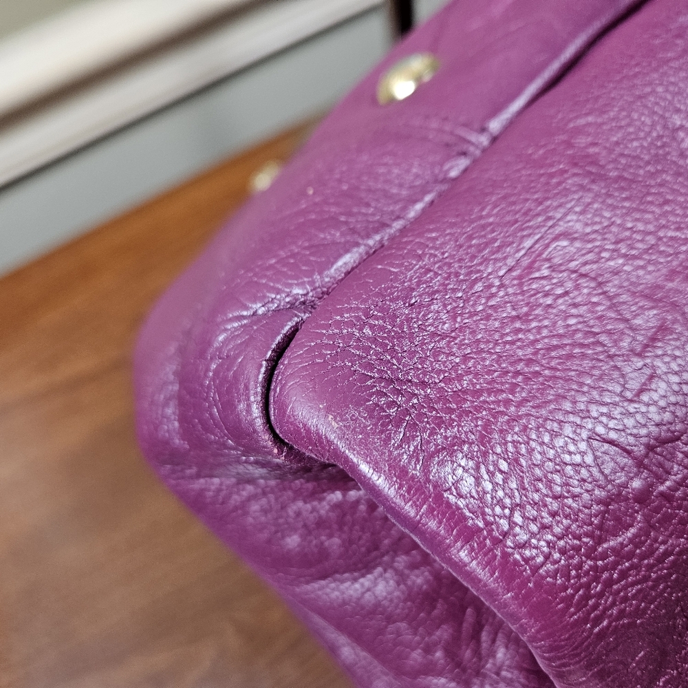 Authentic Louis Vuitton Empreinte Artsy Mm Burgundy Infini Monogram Leat… - Picture 7 of 13